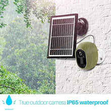 Load image into Gallery viewer, 4G LTE Outdoor Battery and Solar-Powered Cellular Security Camera,SIM Card Included,1080P Night Vision, PIR Motion Detection,No WiFi or Wire Needed-Wyave

