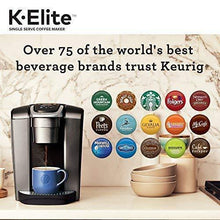 Load image into Gallery viewer, Keurig K-Elite Coffee Maker, Single Serve K-Cup Pod Coffee Brewer, With Iced Coffee Capability, Brushed Slate
