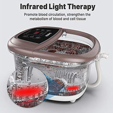Load image into Gallery viewer, RENPHO Foot Spa Bath Massager, Motorized Massage, Fast Heating, and Powerful Bubble Jets, Automatic Shiatsu Massaging Rollers, Pedicure for Tired Feet, Relieve Feet Muscle Pain, Fathers Day Gifts
