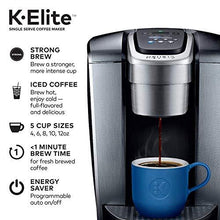 Load image into Gallery viewer, Keurig C K-Elite Maker, Single Serve K-Cup Pod Brewer, with Iced Coffee Capability, Extra Included, 75oz, Brushed Silver Plus Filter Bundle
