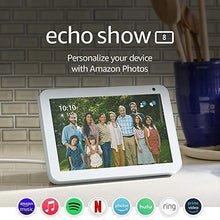 Load image into Gallery viewer, Echo Show 8 (1st Gen, 2019 release) -- HD smart display with Alexa – stay connected with video calling - Sandstone
