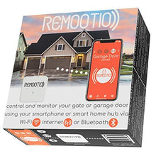Load image into Gallery viewer, Remootio 2 WiFi and Bluetooth Smart Garage Door Opener with iOS and Android App, Amazon Alexa, Google Home, SmartThings, Siri Shortcuts. with Sensor and Power Adapter.

