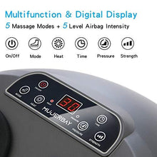 Load image into Gallery viewer, MUJERBAY Foot Massager with Heat, Air Compression, Remote Control, Deep Kneading Shiatsu Feet Massager Machine, for Plantar Fasciitis, Circulation, Nice Father's Day Gift
