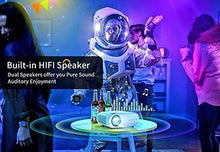 Load image into Gallery viewer, VANKYO Cinemango 100 WiFi Projector, Mini Projector for Outdoor Movies with 100'' Projector Screen, 220" Display &amp; 1080P Supported, 55,000 Hours LED Lamp Life, Compatible with HDMI/TV Stick/USB

