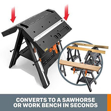 Load image into Gallery viewer, Worx WX051 Pegasus Folding Work Table &amp; Sawhorse
