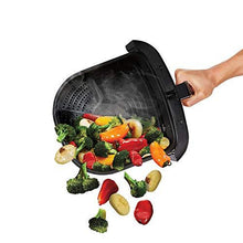 Load image into Gallery viewer, PowerXL Air Fryer Steamer 7 QT 10-in-1 XL Vegetable Steamer and Air Fryer Combo, Toast, Bake, Roast, Broil, Dough Proofing, Warm, Defrost, ST006, Black (7 QT)
