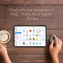 Load image into Gallery viewer, Swiftpoint PadPoint Wireless Mouse Made for iPad Pro, Air, MacBook &amp; Tablet | Mini Ergo Pen Grip | Compatible with Apple Pencil, Magic Keyboard &amp; Logitech Folio | Bluetooth &amp; Rechargeable
