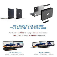 Load image into Gallery viewer, Mobile Pixels Trio Max Portable Monitor, 14'' Full HD IPS Dual Triple monitor for laptops, USB C/USB A powered portable display,Windows/OS/Android/Switch Compatible (One Monitor Only)
