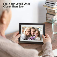 Load image into Gallery viewer, Dragon Touch Digital Picture Frame WiFi 10 inch IPS Touch Screen HD Display, 16GB Storage, Auto-Rotate, Share Photos via App, Email, Cloud - Classic 10
