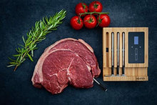 Load image into Gallery viewer, MEATER Block | Premium Wireless Smart Meat Thermometer for The Oven Grill Kitchen BBQ Smoker Rotisserie with Bluetooth and WiFi Digital Connectivity
