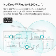 Load image into Gallery viewer, TP-Link Deco Mesh WiFi System(Deco M5) –Up to 5,500 sq. ft. Whole Home Coverage and 100+ Devices,WiFi Router/Extender Replacement, Anitivirus, 3-pack
