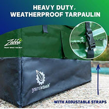 Load image into Gallery viewer, YardStash YSSB02 Outdoor Storage Deck Box, Medium, Green

