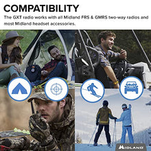 Load image into Gallery viewer, Midland 50 Channel Waterproof GMRS Two-Way Radio - Long Range Walkie Talkie with 142 Privacy Codes, SOS Siren, and NOAA Weather Alerts and Weather Scan (Black/Yellow, Pair Pack)
