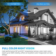 Load image into Gallery viewer, Panamalar Outdoor Camera Solar Powered, 14400mAh Wireless Rechargeable Battery Camera 1080P WiFi Home Security Camera with 360° View, Color Night Vision, PIR Motion Detection, 2-Way Audio, Waterproof
