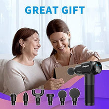 Load image into Gallery viewer, Muscle Massage Gun, Quiet Deep Tissue Massage Gun for Athletes Percussion Massager Handheld for Soreness Miudaml U3 Black
