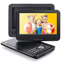 Load image into Gallery viewer, APEMAN 2021 Upgrade 12.5" Portable DVD Player with 10.5" HD Swivel Screen, 6 Hour Rechargeable Battery for Car/Kids, Car Headrest Mount Case, Support USB/SD Card/Sync TV and Multiple Disc Formats
