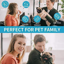 Load image into Gallery viewer, Hestom Air Purifier for Home Large Room, H13 True HEPA Air Cleaner,1200 Sq Ft Coverage, Perfect for Pets, Low Noise, Auto Mode, 3 Fans Setting, Negative Ion, White
