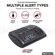 Load image into Gallery viewer, Midland - WR400, Deluxe NOAA Emergency Weather Alert Radio - S.A.M.E. Localized Programming, 80+ Emergency Alerts, &amp; Alarm Clock w/ AM/FM Radio
