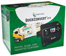 Load image into Gallery viewer, ClearClick 14 MP QuickConvert 2.0 Photo, Slide, and Negative Scanner - Scan 4x6 Photos &amp; 35mm, 110, 126 Film

