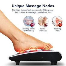Load image into Gallery viewer, Miko Foot Massager with Heat, Shiatsu Feet Massage Machine with Deep Kneading Circulation, Rotating Heat for Plantar Fasciitis, Foot Pain Relief - Home &amp; Office Use
