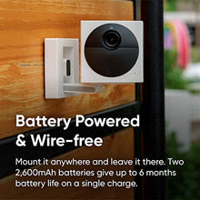 Load image into Gallery viewer, Wyze Cam Outdoor Security Camera Bundle (Includes Base Station and 3 Cams), 1080p HD Indoor/Outdoor Wire-Free Smart Home Cam with Night Vision, 2-Way Audio, Works with Alexa &amp; Google - 3 Camera Kit

