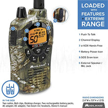 Load image into Gallery viewer, Midland 50 Channel GMRS Two-Way Radio - Long Range Walkie Talkie (Mossy Oak Camo, 2-Pack)
