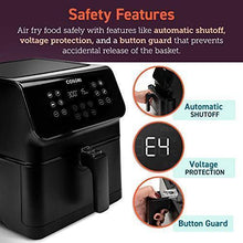 Load image into Gallery viewer, COSORI Air Fryer(100 Recipes), 12-in-1 Large XL Air Fryer Oven with Upgrade Customizable 10 Presets, Preheat, Shake Reminder, Digital Hot Oilless Cooker, 5.8QT, Black
