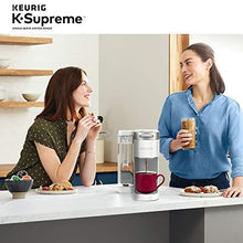 Load image into Gallery viewer, Keurig K-Supreme Coffee Maker, Single Serve K-Cup Pod Coffee Brewer, With MultiStream Technology, 66 Oz Dual-Position Reservoir, and Customizable Settings, White
