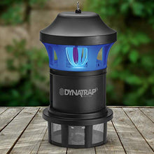 Load image into Gallery viewer, DynaTrap DT1775 1 Acre XL Mosquito and Insect Trap with AtraktaGlo Light - Black
