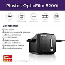 Load image into Gallery viewer, Plustek OpticFilm 8200i SE , 35mm Film &amp; Slide Scanner. 7200 dpi / 48-bit Output. Integrated Infrared Dust/Scratch Removal. Bundle Silverfast SE Plus 8.8 , Support Mac and PC.

