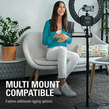 Load image into Gallery viewer, Elgato Ring Light Premium Edge-lit Ring Light, 2500 lumens, Multi-Layer Diffusion, Adjustable Color, app Control onMac, Windows, iPhone, Android (10LAC9901)
