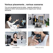 Load image into Gallery viewer, OBSBOT Tiny AI-Powered PTZ Webcam, AI Tracking W Auto-Frame AI Auto-Exposure Gesture Control Audio Support Software Support Windows and MacOS for Video Chat Online Meeting Online Class Live Streaming
