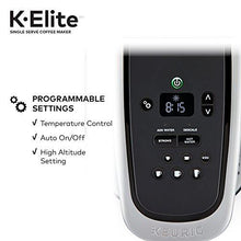 Load image into Gallery viewer, Keurig K-Elite Coffee Maker, Single Serve K-Cup Pod Coffee Brewer, With Iced Coffee Capability, Brushed Silver
