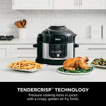 Load image into Gallery viewer, Ninja OS301 Foodi 10-in-1 Pressure Cooker and Air Fryer with Nesting Broil Rack, 6.5 Quart, Stainless Steel
