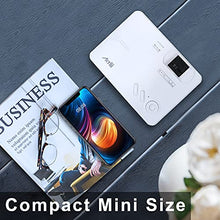 Load image into Gallery viewer, WiFi Bluetooth Projector - Artlii Enjoy 2 Mini Projector for iPhone Support Full HD 1080P and 300'' Display, 6000L Brightness, Keystone &amp; Zoom, Outdoor Projector Compatible with TV Stick, iOS, Android
