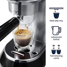 Load image into Gallery viewer, De'Longhi EC680M Espresso, Stainless Steel, Metallic (Packaging May Vary)
