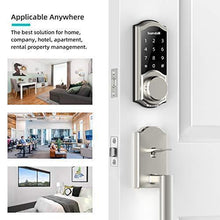Load image into Gallery viewer, [2021 Newest] Smart Deadbolt Lock Front Door, hornbill Keyless Entry Door Lock with Keypad, Bluetooth Smart Locks Works with Alexa, Digital Code Lock for Airbnb Home Apartment

