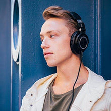 Load image into Gallery viewer, Audio-Technica ATH-M50X Professional Studio Monitor Headphones, Black, Professional Grade, Critically Acclaimed, with Detachable Cable
