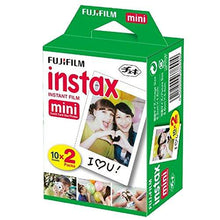 Load image into Gallery viewer, Fujifilm Instax Mini 11 Instant Camera - Ice White (16654798) + Fujifilm Instax Mini Twin Pack Instant Film (60 Sheets) + Batteries + Case - Instant Camera Bundle
