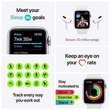 Load image into Gallery viewer, Apple Watch SE (GPS + Cellular, 44mm) - Space Gray Aluminum Case with Black Sport Band (Renewed)

