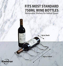 Load image into Gallery viewer, Koolatron Urban Series 10 Bottle Wine Cooler, Thermoelectric Wine Fridge, 1 cu. ft. Freestanding Wine Cellar for Small Kitchen, Apartment, Condo, Cottage, RV
