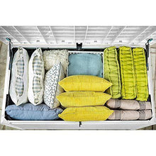 Load image into Gallery viewer, Keter XXL 230 Gallon Deck Storage Box Outdoor Patio Container ~ White
