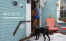 Load image into Gallery viewer, Wireless Solar Security Camera Outdoor, COOAU WiFi Rechargeable Battery Powered Home Cameras, 1080P Surveillance Camera with Night Vision, 2-Way Audio, IP65 Waterproof, Encrypted SD/Cloud Storage
