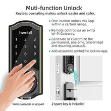 Load image into Gallery viewer, [2021 Newest] Keyless Entry Deadbolt Door Lock, hornbill Smart Lock Front Door, Electronic Door Locks with Keypad, Digital Auto Lock Bluetooth Door Locks for Homes Bedroom Office
