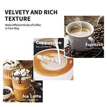 Load image into Gallery viewer, Espresso Machine 15 Bar with Milk Frother, Expresso Coffee Machine for Espresso, Latte and Mocha, 1.5L Removable Water Tank and Double Temperature Control System, Classial, Sliver, 1050W
