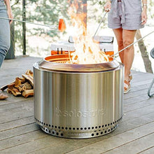 Load image into Gallery viewer, Solo Stove Yukon 27" Stand Stainless Steel Fire Pit Accessory Fireplace Tools Firepits and Fire Pits Outdoor Prefect for Your Outdoor Fireplace
