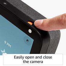 Load image into Gallery viewer, Echo Show 8 (1st Gen, 2019 release) -- HD smart display with Alexa – Unlimited Cloud Photo Storage – Digital Photo Display - Charcoal
