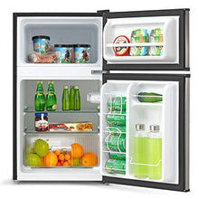 Load image into Gallery viewer, Midea 3.1 Cu. Ft. Compact Refrigerator, WHD-113FSS1 - Stainless Steel
