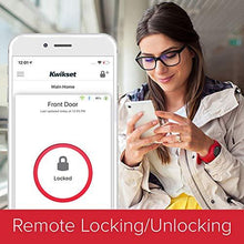 Load image into Gallery viewer, Kwikset 99390-001 Halo Wi-Fi Smart Lock Keyless Entry Electronic Touchscreen Deadbolt Featuring SmartKey Security, Satin Nickel
