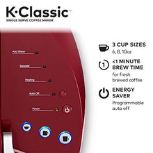 Load image into Gallery viewer, Keurig K-Classic Coffee Maker, Single Serve K-Cup Pod Coffee Brewer, 6 to 10 Oz. Brew Sizes, Rhubarb
